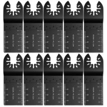 Ugreat - 10-teiliges 34-mm-sägeblatt Aus Kohlenstoffstahl, Multifunktions-sägeblatt, Zubehörset Für Elektrowerkzeug-schneidemaschinen