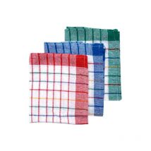 10 Torchons d'essuyage en coton