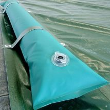 10 Tubolari Salsicciotti in pvc Rinforzato per Telo di Copertura Invernale per Piscina - mt. 1 da 600 Gr / Mq - Spessore mm. 0,96 - made in italy