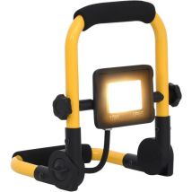 Projecteur à led avec poignée 10 w - The Living Store - Noir