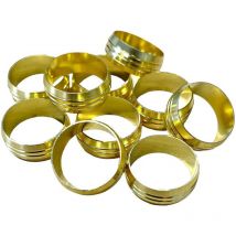 10 x 15mm Copper Compression Fittings Olives