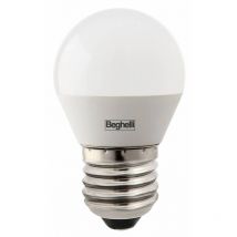 10 x led beghelli 56815 ball e27w5 froid 4000k