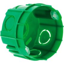 10 cajas de empotrar Ø67mm P.40mm - Verde Zenitech