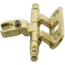 Tuttacasa - 10 x charnières pour l'art du mobilier. a0058 laiton