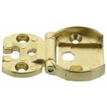 Ferramenta1.com - 10 x charnières pour l'art du mobilier. a0070 laiton
