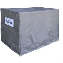 Quick-star - 10 x Cubierta de malla para cajas 125x85x87cm Cubierta protectora gris Lona Poliéster