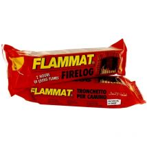 Tuttacasa - Holzscheit Flammat Firelog Kg.1,100 Pack 10 Stk. Kaminofen