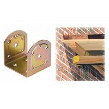 10 x support externe u acc. trop. art.761 45x46 mm