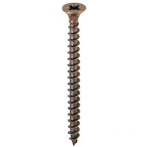 10 x vis à bois t.s.p. bronz. 2,5x20