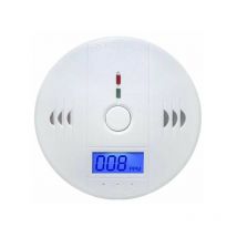 Boed - 10 Year Life Carbon Monoxide Alarm,Digital Display co Detector,Battery powered