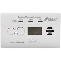 Kidde - K10LLDCO- 10 Year Longlife Battery & Warranty Carbon Monoxide Alarm with Digital Display