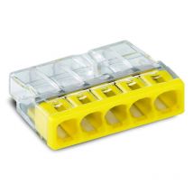 Pack de 100 Bornes à levier Wago 2273-205 - 5 x 0,5 à 2,5mm²