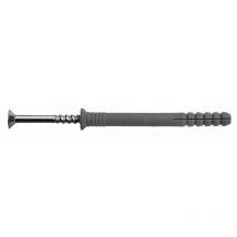 Alsafix - 100 chevilles nylon à frapper tête fraisée nhs d. 8 x Lt. 140 mm - CF08140L