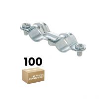 Arcanaute - 100 colliers double M7x150 - Tube Ø16