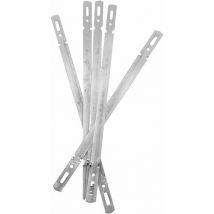 Sirius - 100 distanziatori in acciaio x pannelli cassaforma casseri cemento 45cm