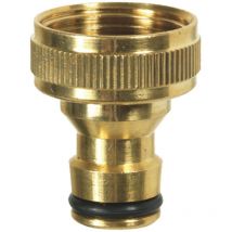 Ribitech - Trade Shop - 100% Messing Gewindehahn 26x34 (1') 20x27 (3/4') ribimex - -26x34 (1') -