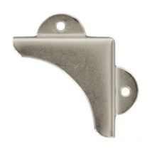 Fermaspecchi lisci acciaio nichelato mm. 40X40. Prezzo per 1 pezzo.