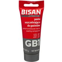 Bisan Gewindepaste 100 g – PTFE-Dichtpaste für Metallrohre – Max. Temperatur +135 °C, Max. Druck 16 bar