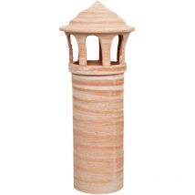100% Made in Italy Chimenea de terracota totalmente hecha a mano Made in Italy