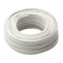 100 me'tres de cordon unipulaire fs17 couleur blanche section 2,5 mm n07v2,5b/b100 fs17-2,5bi/b100