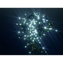 Luci 100Led Bianco a Batteria da Esterno 10 mt