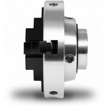 Eberth - Plato de tres garras con 100 mm de diámetro, Plato de 3 garras autocentrante, Rosca de conexión M33x3,5, Accesorios de torno, Plato de torno