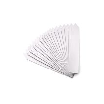 100 Pieces 20X3CM grand etiquette pour plantes, etiquette jardin, étiquettes potager plantation, étiquettes plastique exterieur-blanc
