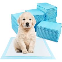 Tigrezy - 100 Pièces Jetable, Tapis Absorbant Chien, 33 × 45cm Alaise Jetable Tapis Chien Pipi, Tapis de Propreté Chien, Aleze Impermeable, Pee Pad