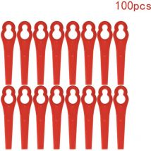 Debuns - 100 pièces pour Florabest Lidl Frta 20 A1 lames de coupe en plastique de rechange..
