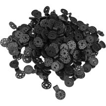 100 Pieces Shade Cloth Fasteners, Easy to Remove Black Fixing Clips, Anti-Oxidation Weatherproof Privacy Screen Fastener, for Shade Net, Windproof