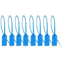100 Plastic Tamper-evident Seals For Security Labels 250mm / 1" Long