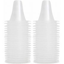 Dhklfa - 100 protective caps for all Braun Thermoscan ear thermometers ear medical thermometer ear thermometer R1954QBT