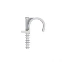 100 pz fissatubo singolo a battere 20 mm