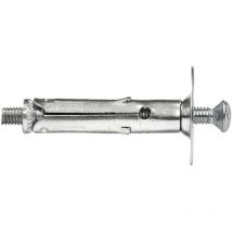 Mini-tassello zinco-crom.vite e rondella MM.6. Prezzo per 1 pezzo.