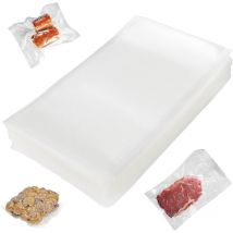 Tuserxln - 100 Sacs Sous Vide Alimentaire, Sachet Film Congelation Mise Poche Vide 15cm x 25cm pour Machine Vide , Compatible avec N'Importe Quelle