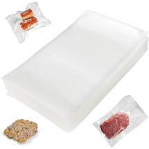 Houhence - 100 Sacs Sous Vide Alimentaire, Sachet Film Congelation Mise Poche Vide 15cm x 25cm pour Machine Vide , Compatible avec N'Importe Quelle