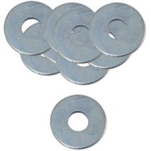 100 Stk. Unterlegscheibe Stahl Verzinkt - 13 X 37 X 3 Mm - Nach Din 9021- Für Schrauben 12 Mm