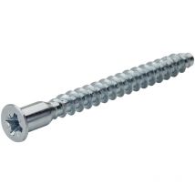So-tech - 20 Stück Confirmat Schrauben Kreuzschlitz PZ3 6,3 x 50 mm Senkkopf Verbindungsschrauben Direktverbindungsschrauben Korpusverbinder