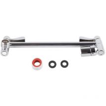 100-teiliges 10-mm-Metal-Ösen-Set für Planen- und Zeltreparatur, Silber (10 mm)