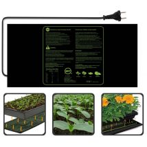 100 w Setzling-Heizmatte, warmes Hydrokultur-Heizkissen, digitales Setzling-Wachstum, Keimung, Vermehrung, Starter-Pad, 121,9 x 50,8 cm