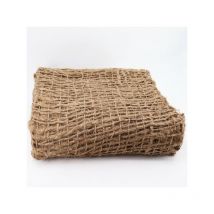 100 x 1,2 m filet anti-érosion, natte de bordure de bassin pour le liner de bassin, toile en jute 500 g, 1,2 m de large