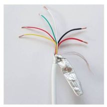 100 x câble d’alarme antivol 2x0,22+2x0,50