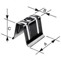100 x cavallotti x lam. grec.50x15x40 galvanisé