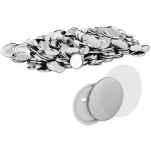 Uniprodo - 1000 Badges Vierges 58mm Ronds Personnalisables pour Machine Presse à Badges