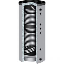 1000 Liter Edelstahlspeicher ESO-1000 Edelstahl Solarspeicher Boiler