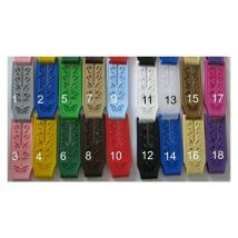 1000 pezzi piastrine per tenda a piastrina piastrine pvc moschiera zanzariera colore : fucsia (17)