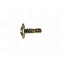 Alsafix - 1000 vis tête bride 4,2 x 13 mm autoforeuse zinguée PH2 - PO67162