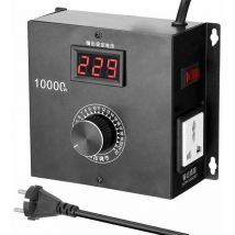 10000W Menages Controleur De Tension Variable Compact Portable Vitesse Temperature Tension Adjuatable Regulateur Dimmer