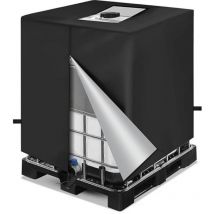 Sjqka - 1000L 210D Oxford Tuch Wassertank Abdeckung Sonnenschutz Staubdicht ibc Wassertank Abdeckung