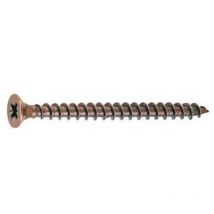 1000PZ vite truciolare tsp cava pz interamente filettata in acciaio bronzato - MM.2,5X20